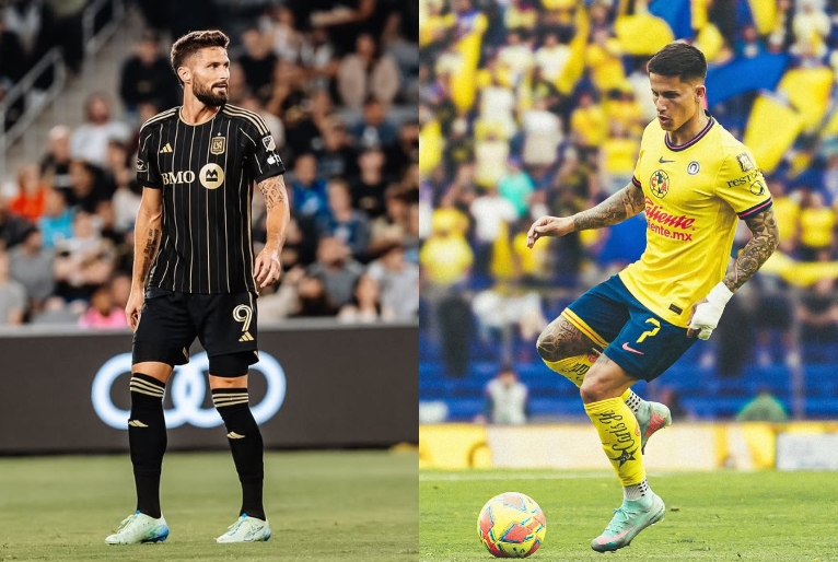 Montagem: Reprodução / Instagram: @oliviergiroud e @brianrodriguez_10